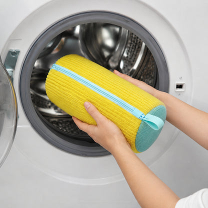 Schoenwaszak met reinigende microvezels