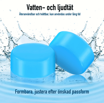 Formbara silikonöronproppar (12-pack)