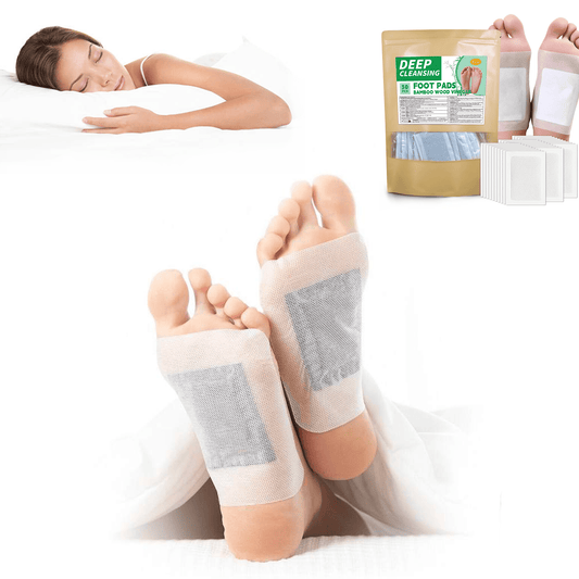 Detox Fotplåster med Naturliga Ingredienser (30 st)