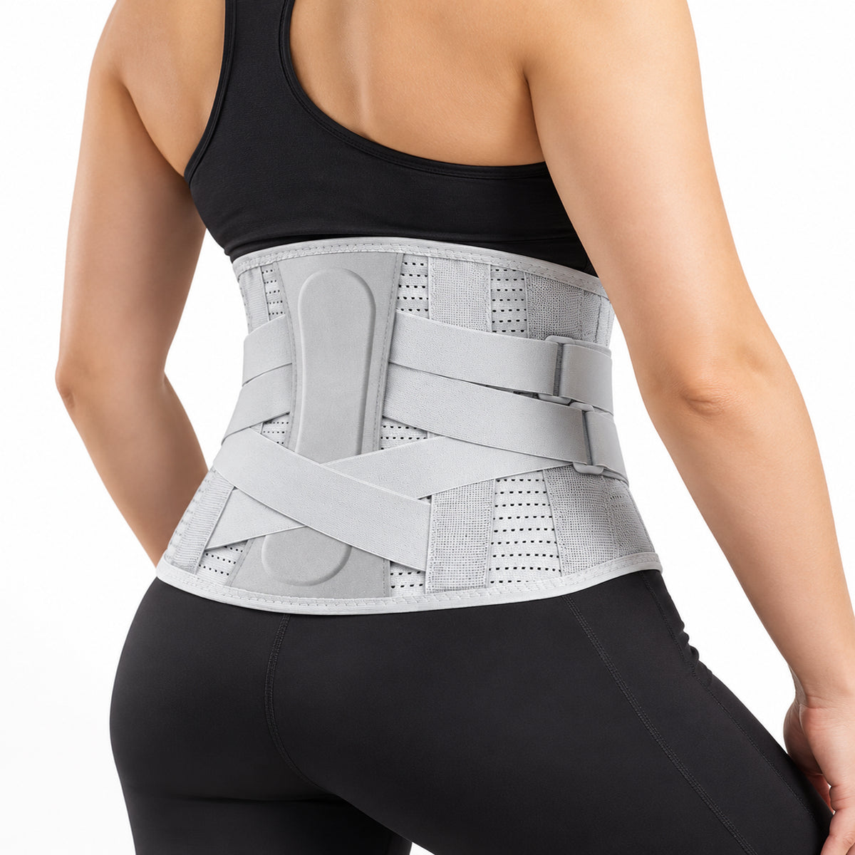 Rugbrace met baleinen en verstelbare compressie