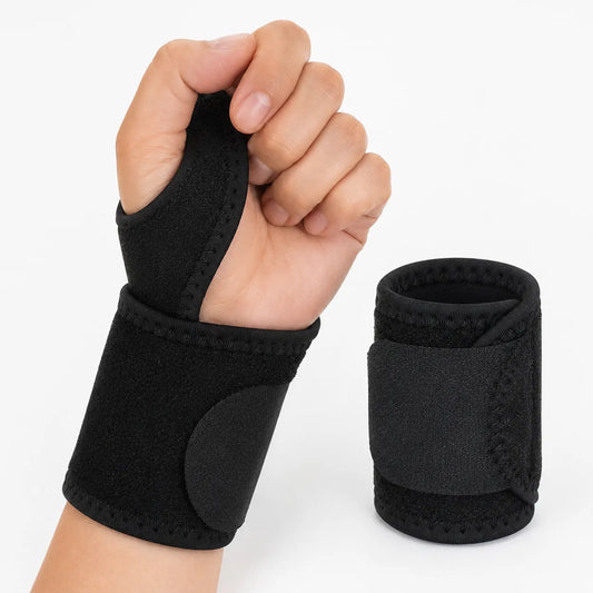 Justerbart handledsstöd med tumstabilisering som ger stöd och avlastning för handled och tumme.