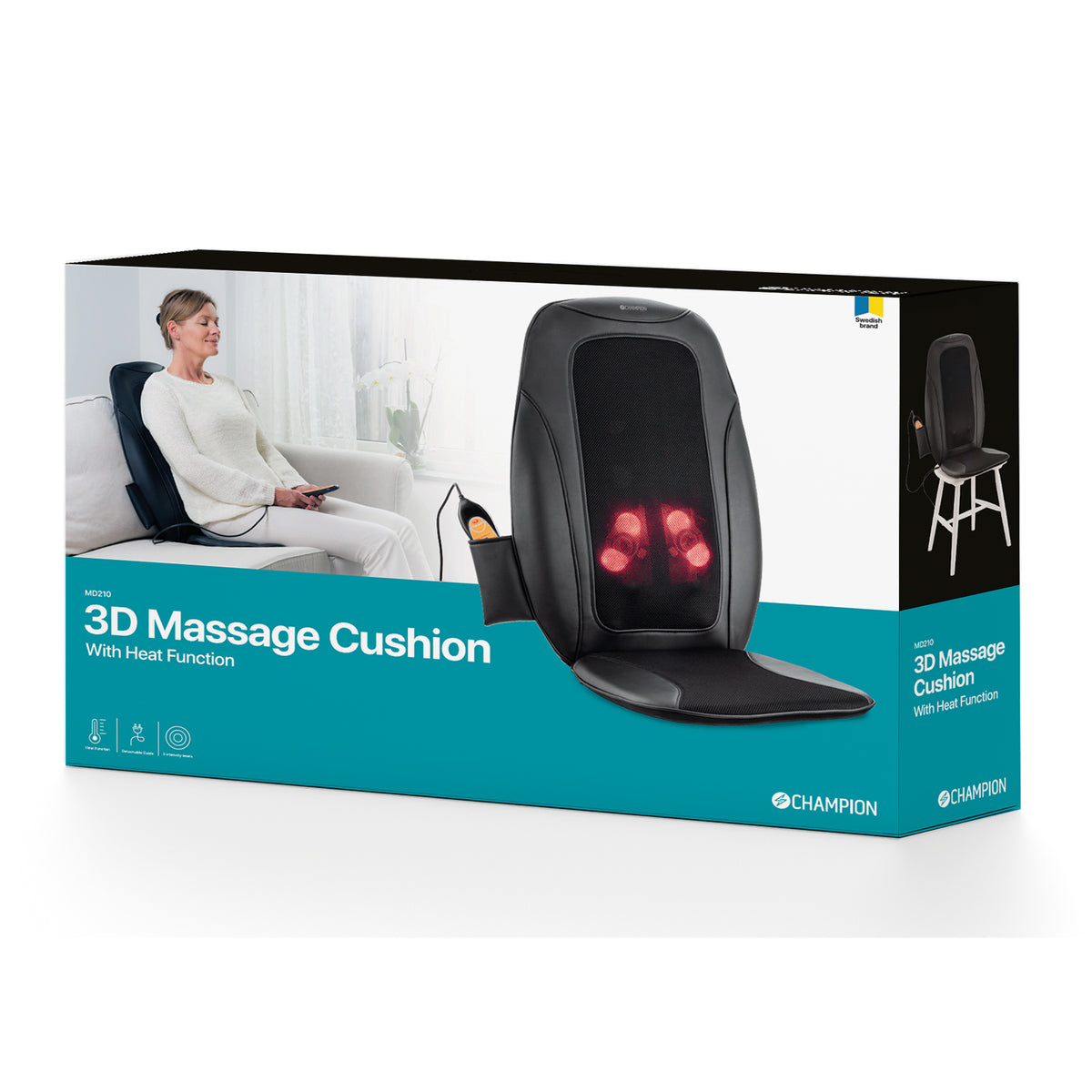 Champion Massagedyna MD210 – 3D-massage met warmte