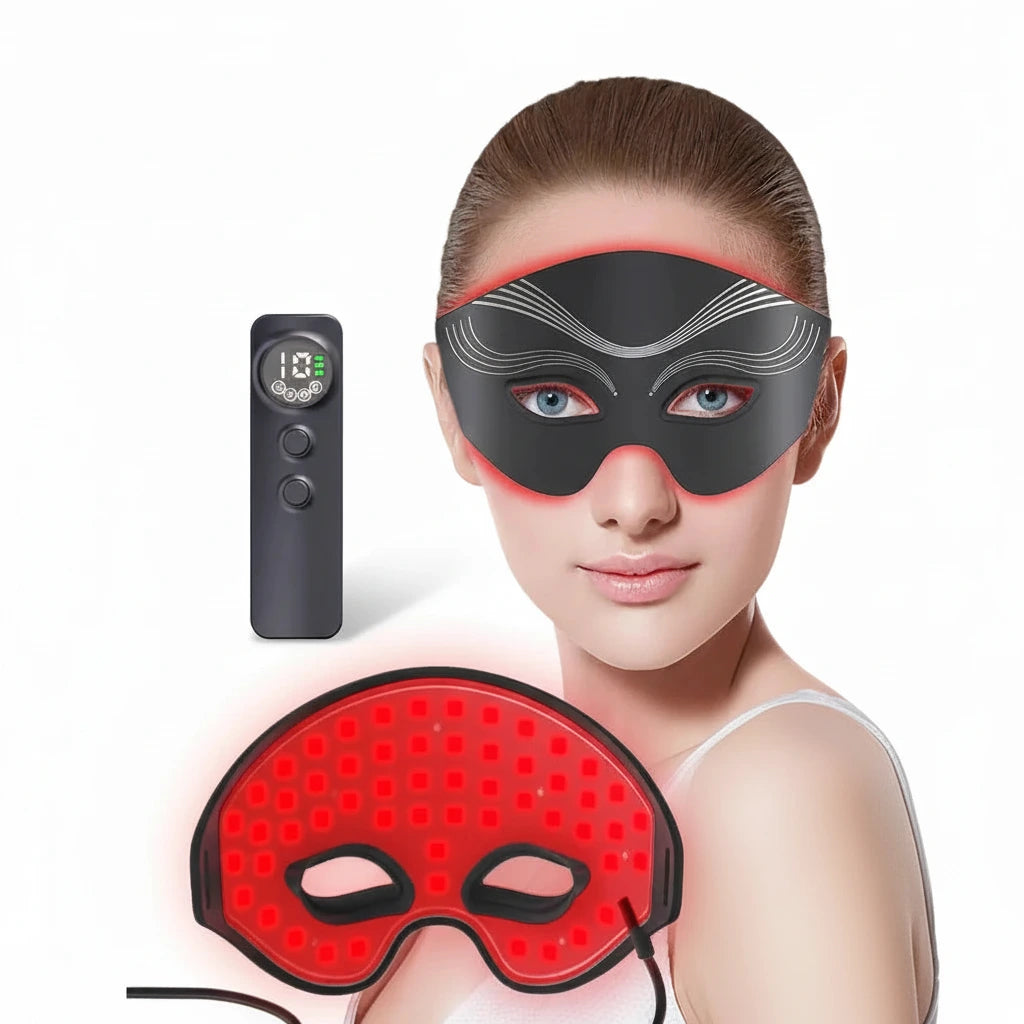 Rödljusterapi Ögonmask