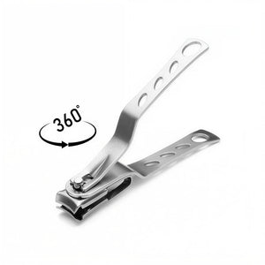 Coupe-ongles rotatif en acier inoxydable
