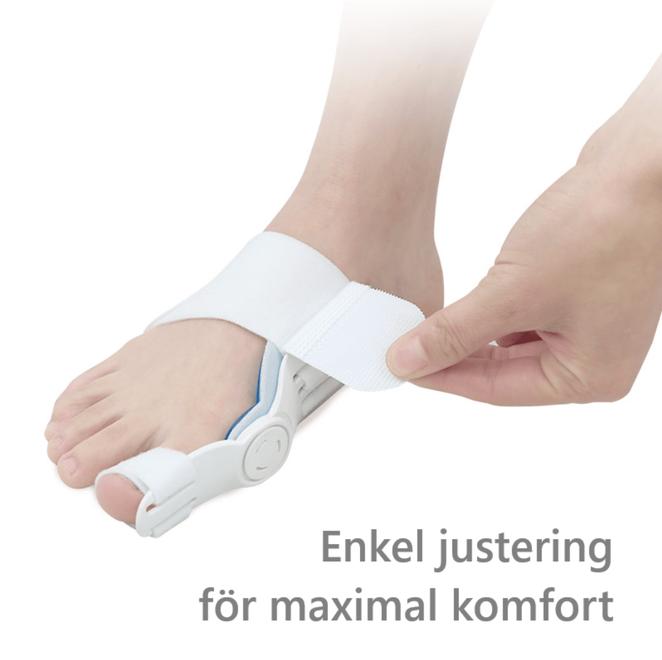 Roterande stöd som möjliggör gradvis korrigering