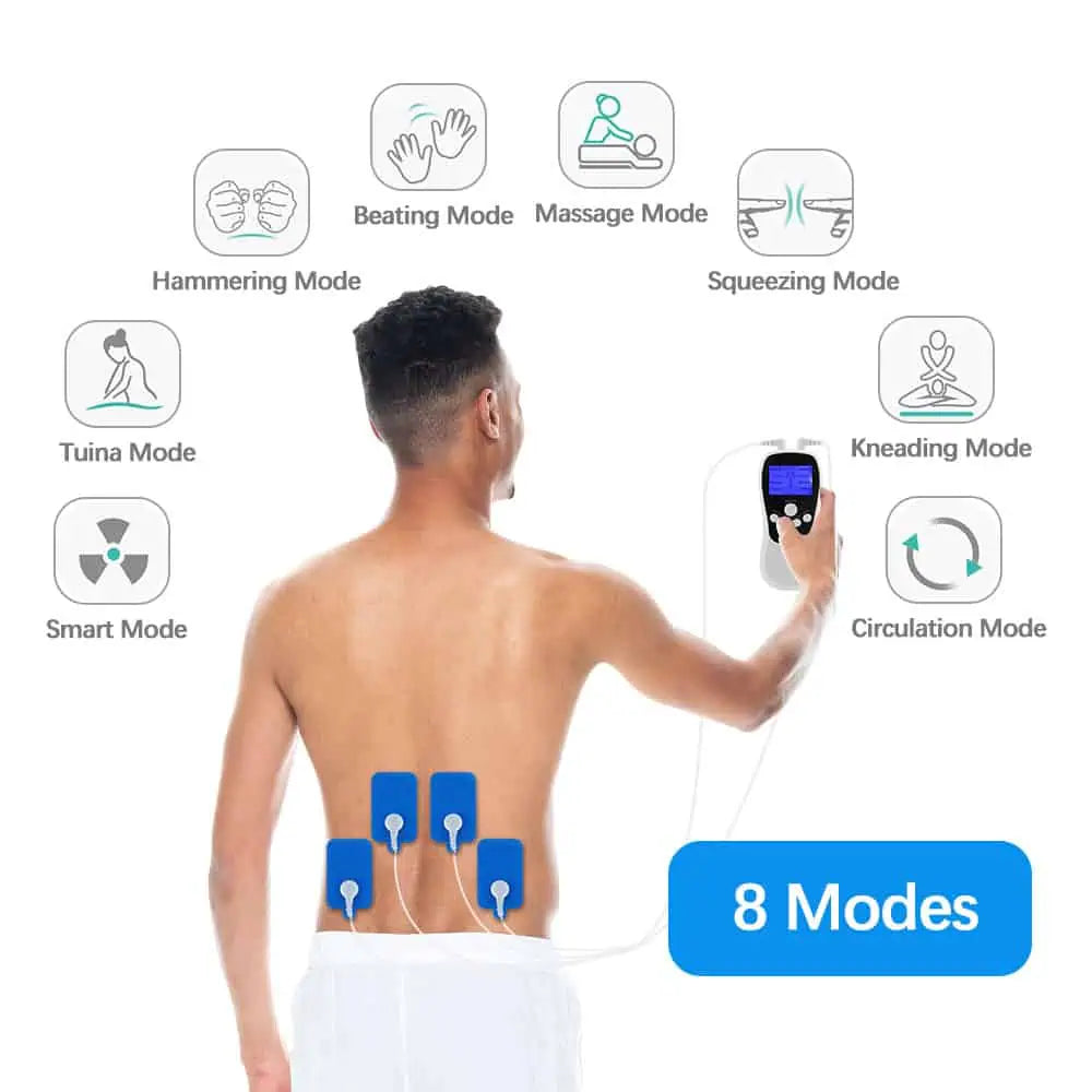 TENS EMS massageapparat för smärtlindring